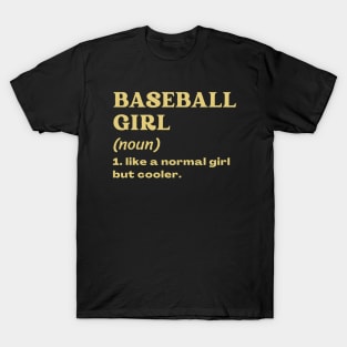 Baseball Girl T-Shirt